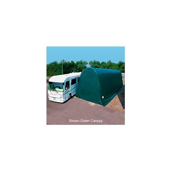 Clearspan Northstar Garage 18'W x 16'H x 24'L White PB01830R4W - main